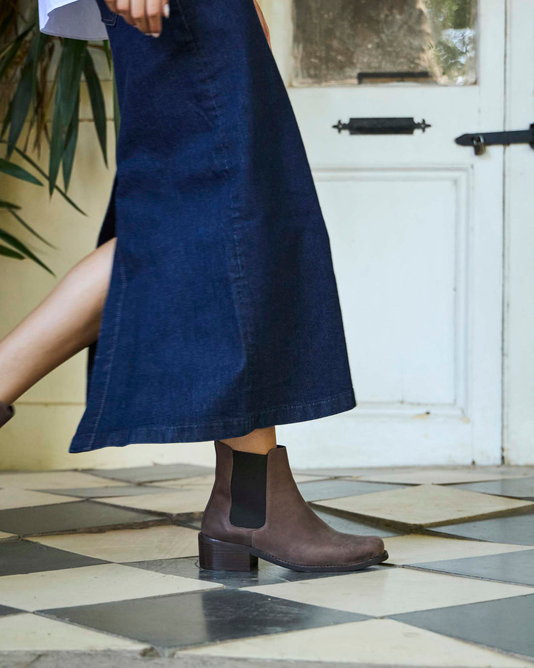 Botín Chelsea Chocolate