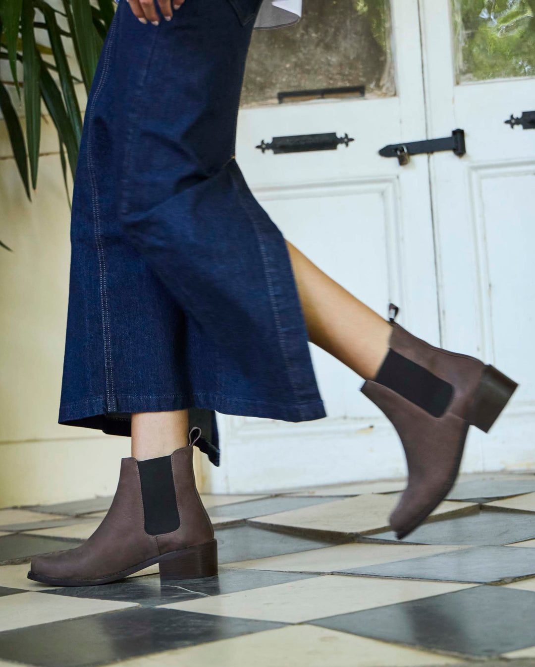 Botín Chelsea Chocolate