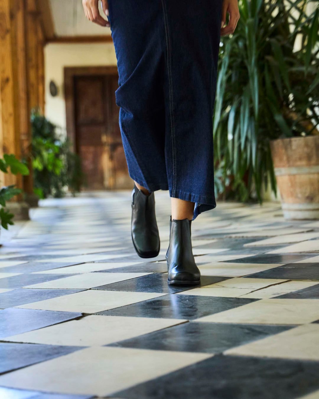 Botín Chelsea Negro