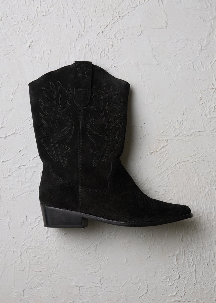 Bota Western Negro