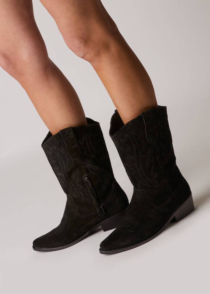 Bota Western Negro