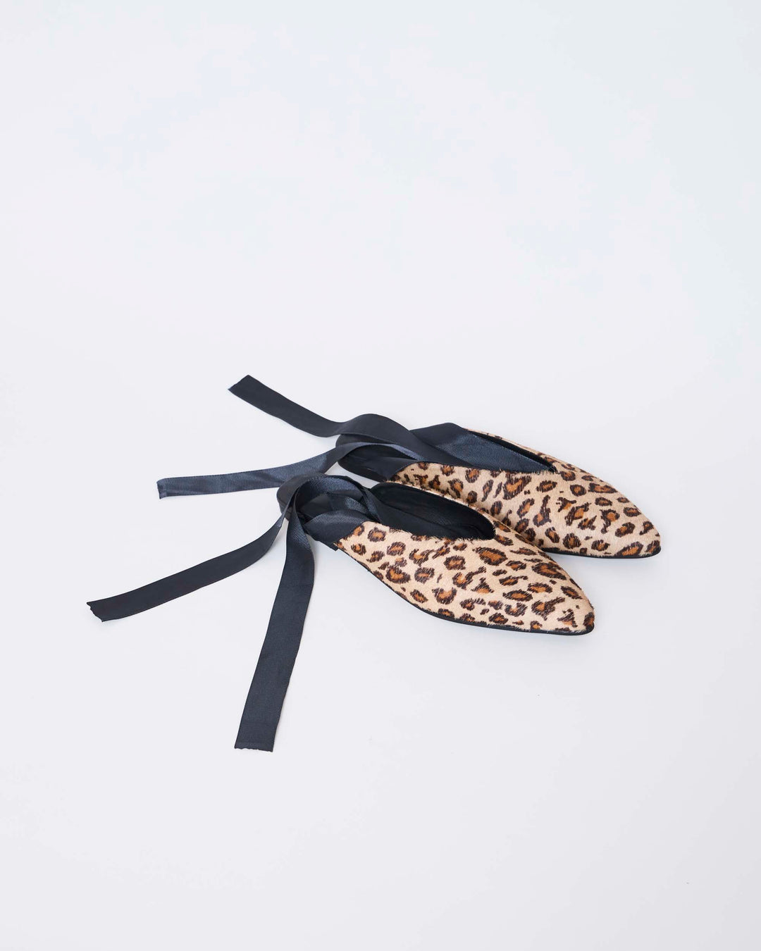 Babucha Lacet Print de cuero para mujer, hecha a mano en Chile | SENA