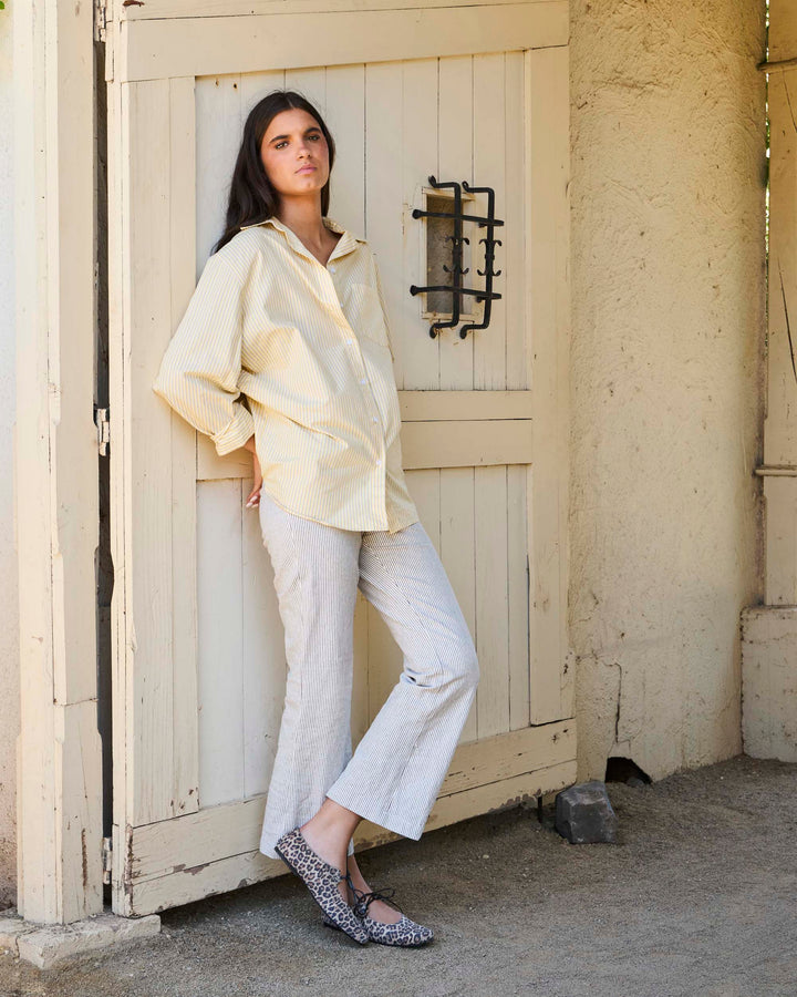 Ballerina Fleur de cuero para mujer, hecha a mano en Chile | SENA