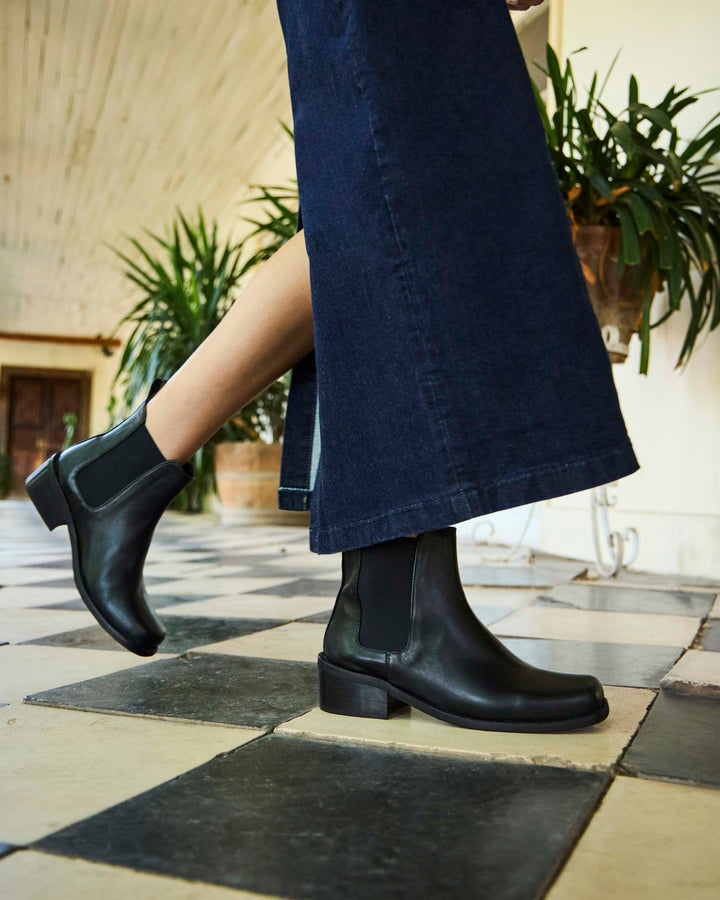 Botín Chelsea Negro